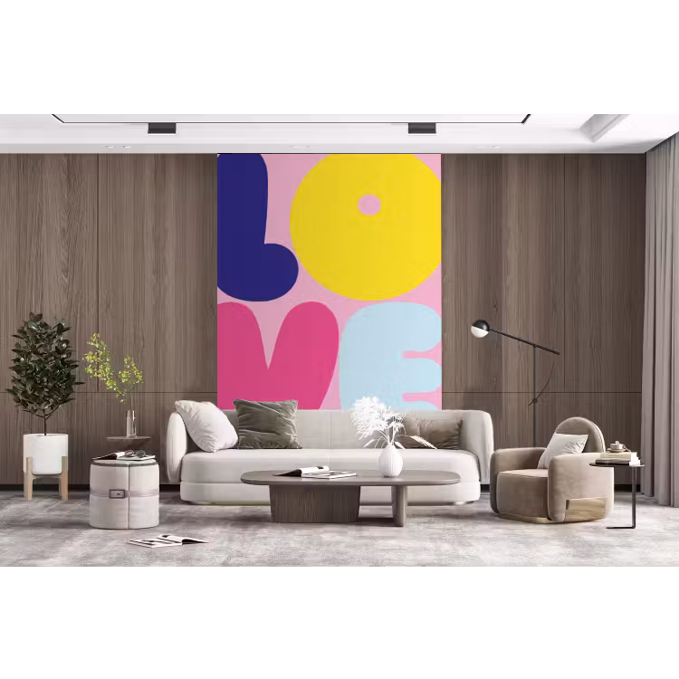 Behang - Love - Valentijn - Kleurrijk — 5