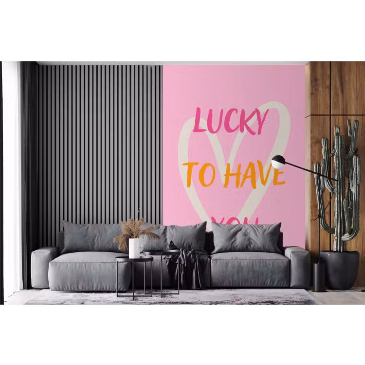 Behang - Lucky - Love - Valentijn - Roze — 4