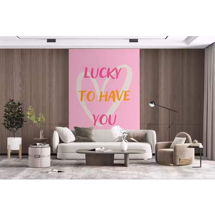 Behang - Lucky - Love - Valentijn - Roze — 5