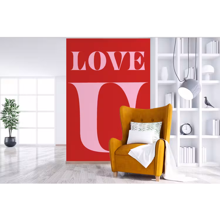 Behang - Rood - Love - Valentijn - Roze — 3