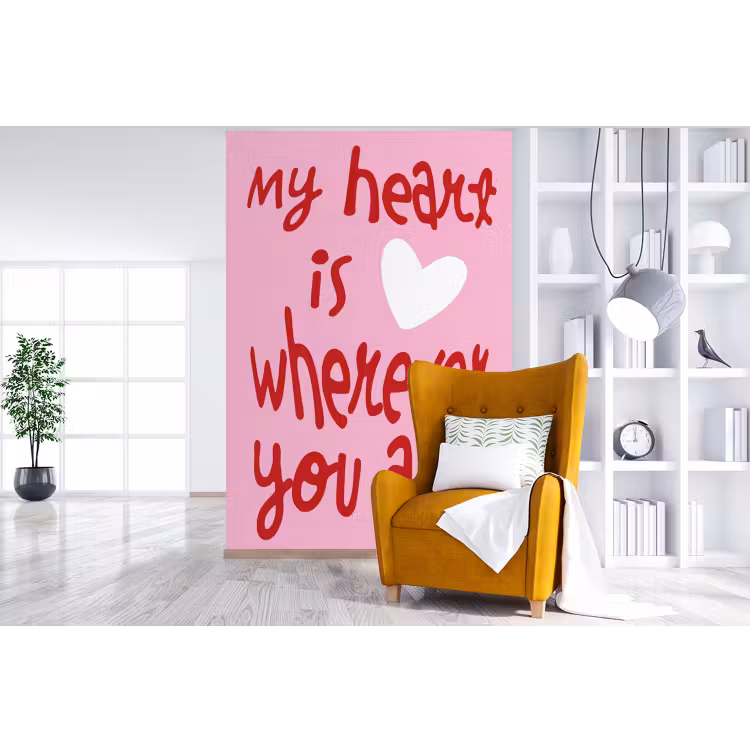 Behang - Valentijn - Hart - Liefde - Roze — 3