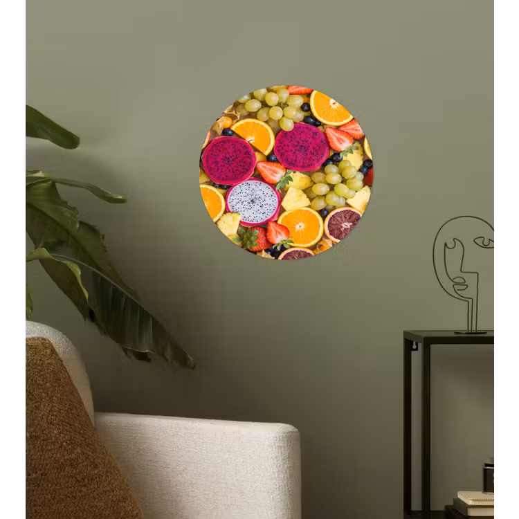 Behangcirkel - Fruit - Assortiment - Kleurrijk - Gezondheid — 3