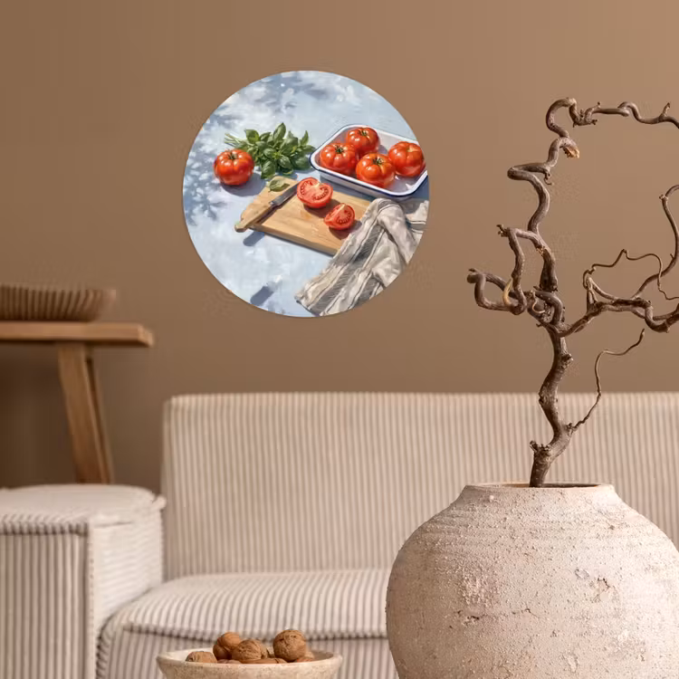 Behangcirkel - Eten - Keuken - Ingrediënten - Stillleven - Rood — 2