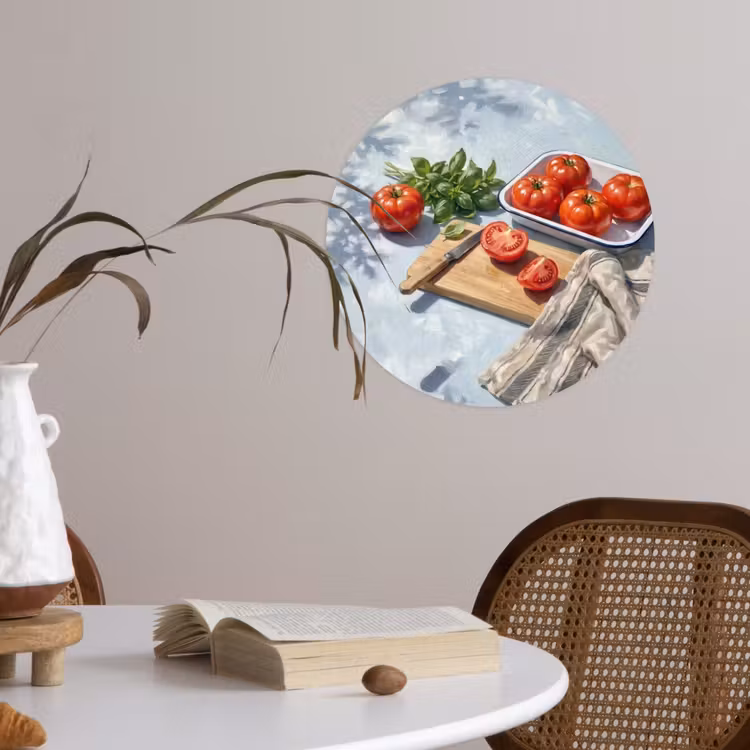 Behangcirkel - Eten - Keuken - Ingrediënten - Stillleven - Rood — 4