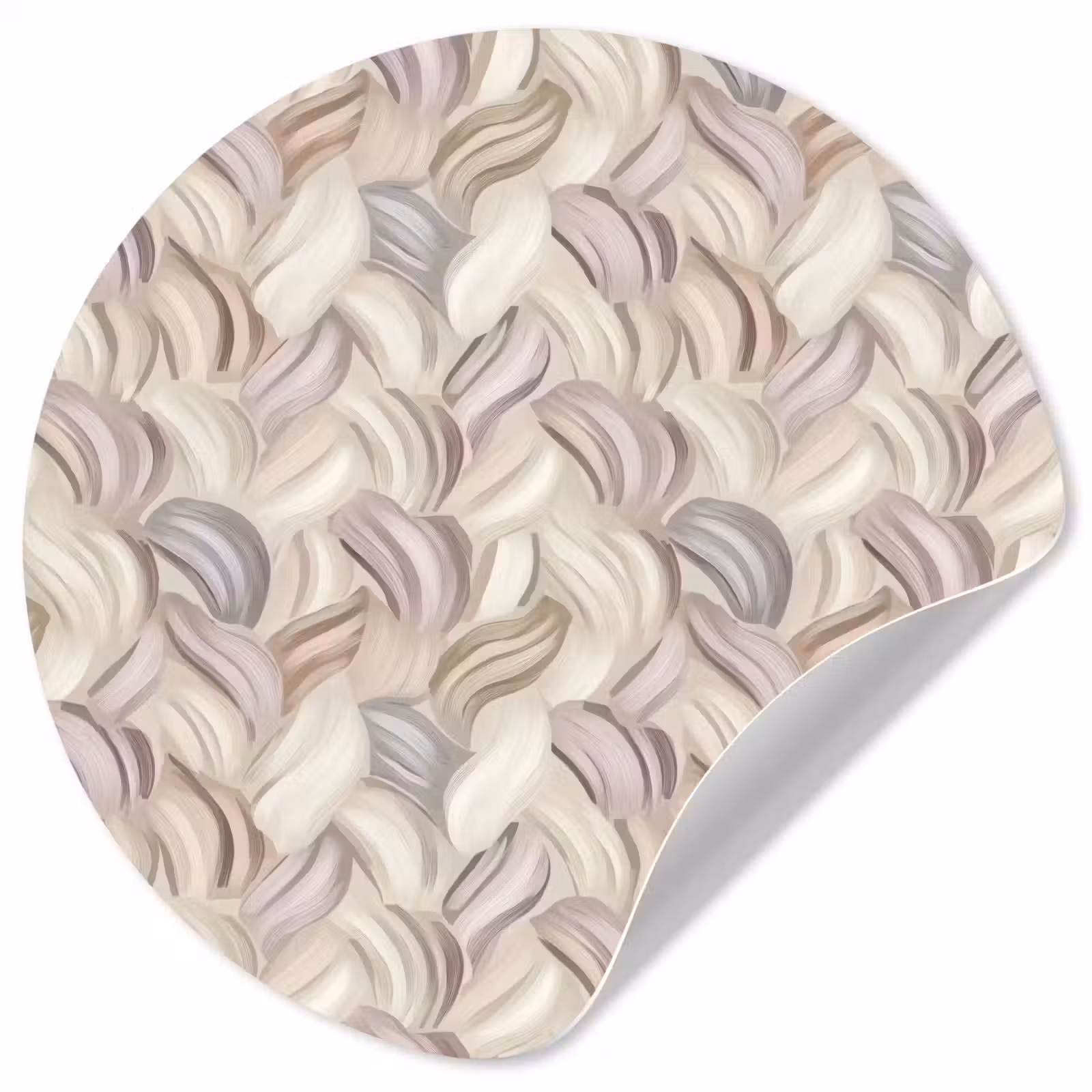 Behangcirkel - Abstract - Golvend - Pastel — 1