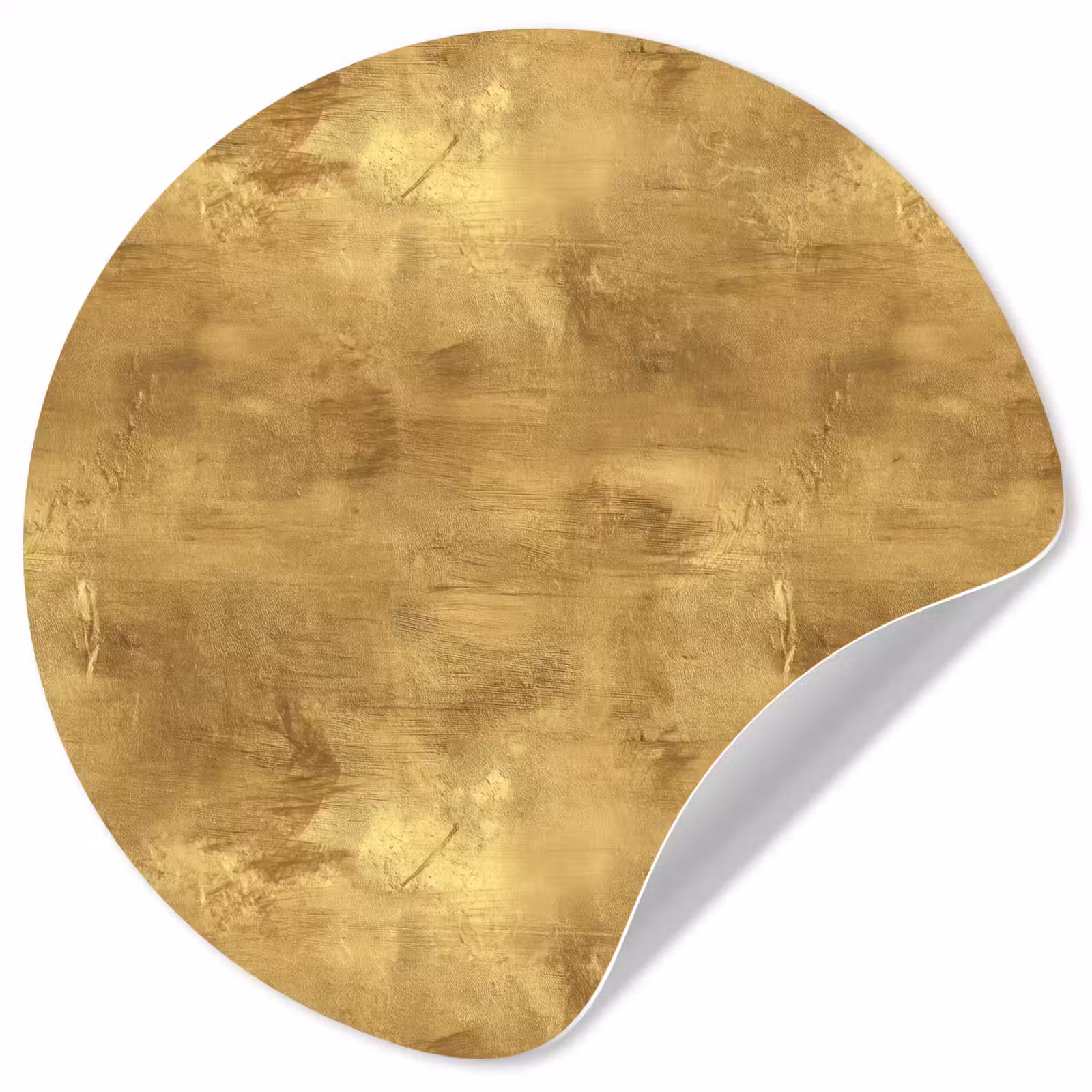 Behangcirkel - Industrieel - Textuur - Goud — 1