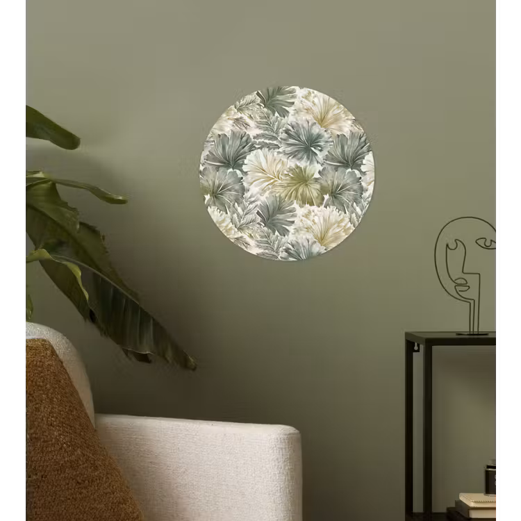 Behangcirkel - Bladeren - Botanisch - Groen — 3