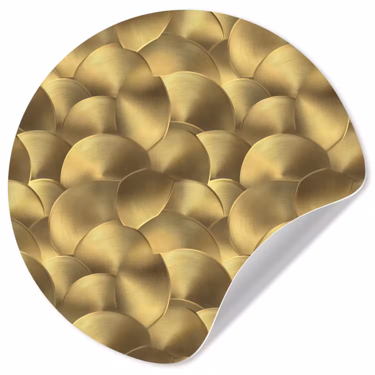 Behangcirkel - Modern - Cirkel - Goud — 1