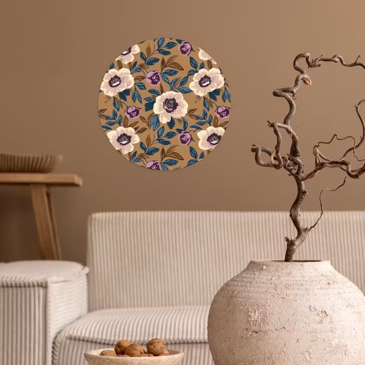 Behangcirkel - Floraal - Stilleven - Kleurrijk — 2