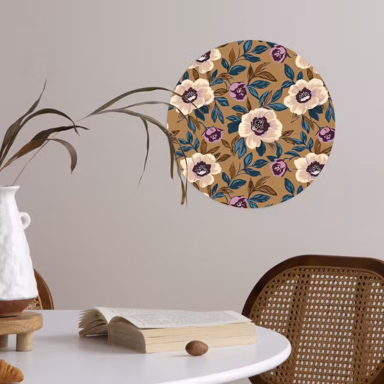 Behangcirkel - Floraal - Stilleven - Kleurrijk — 4