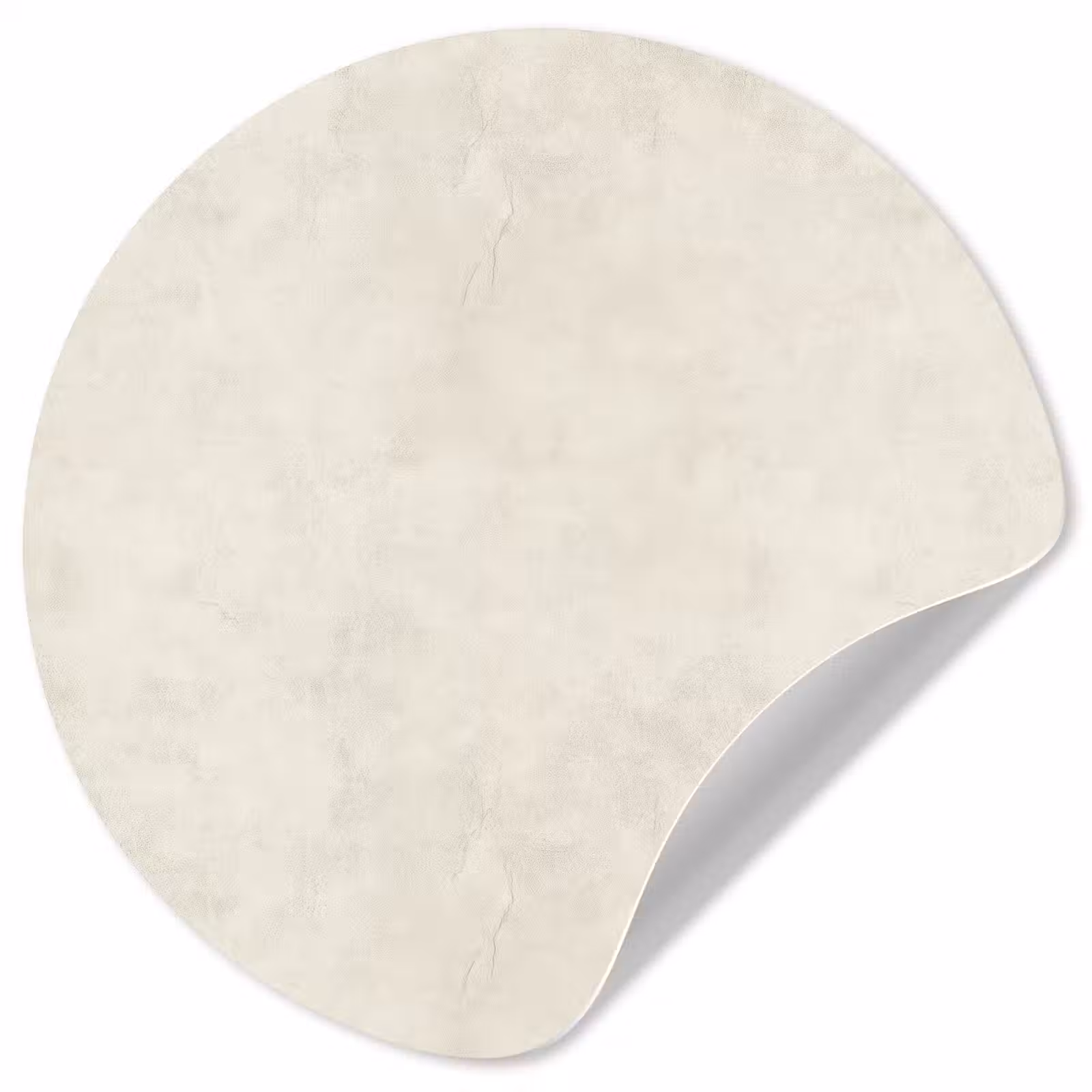 Behangcirkel - Crème - Egaal - Beton — 1