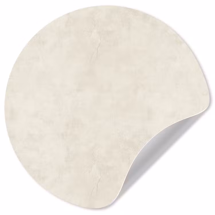 Behangcirkel - Crème - Egaal - Beton — 1