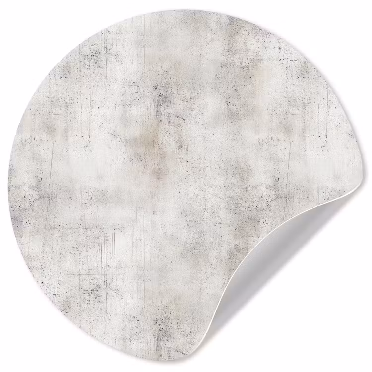Behangcirkel - Grijs - Beton - Verweerd — 1