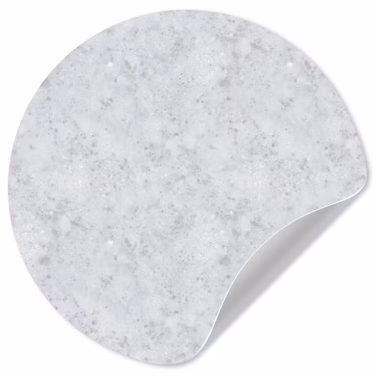 Behangcirkel - Grijs - Terrazzo-effect - Beton — 1