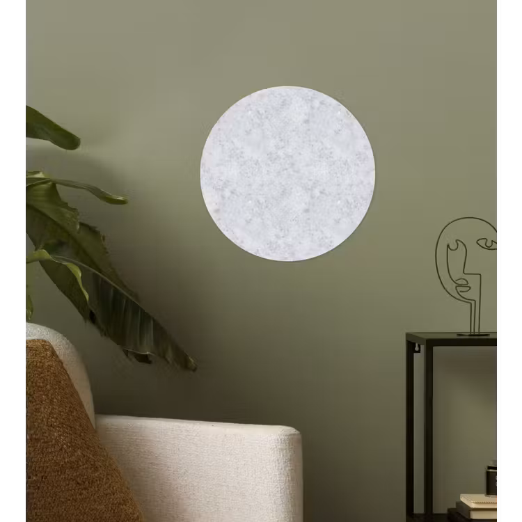 Behangcirkel - Grijs - Terrazzo-effect - Beton — 3