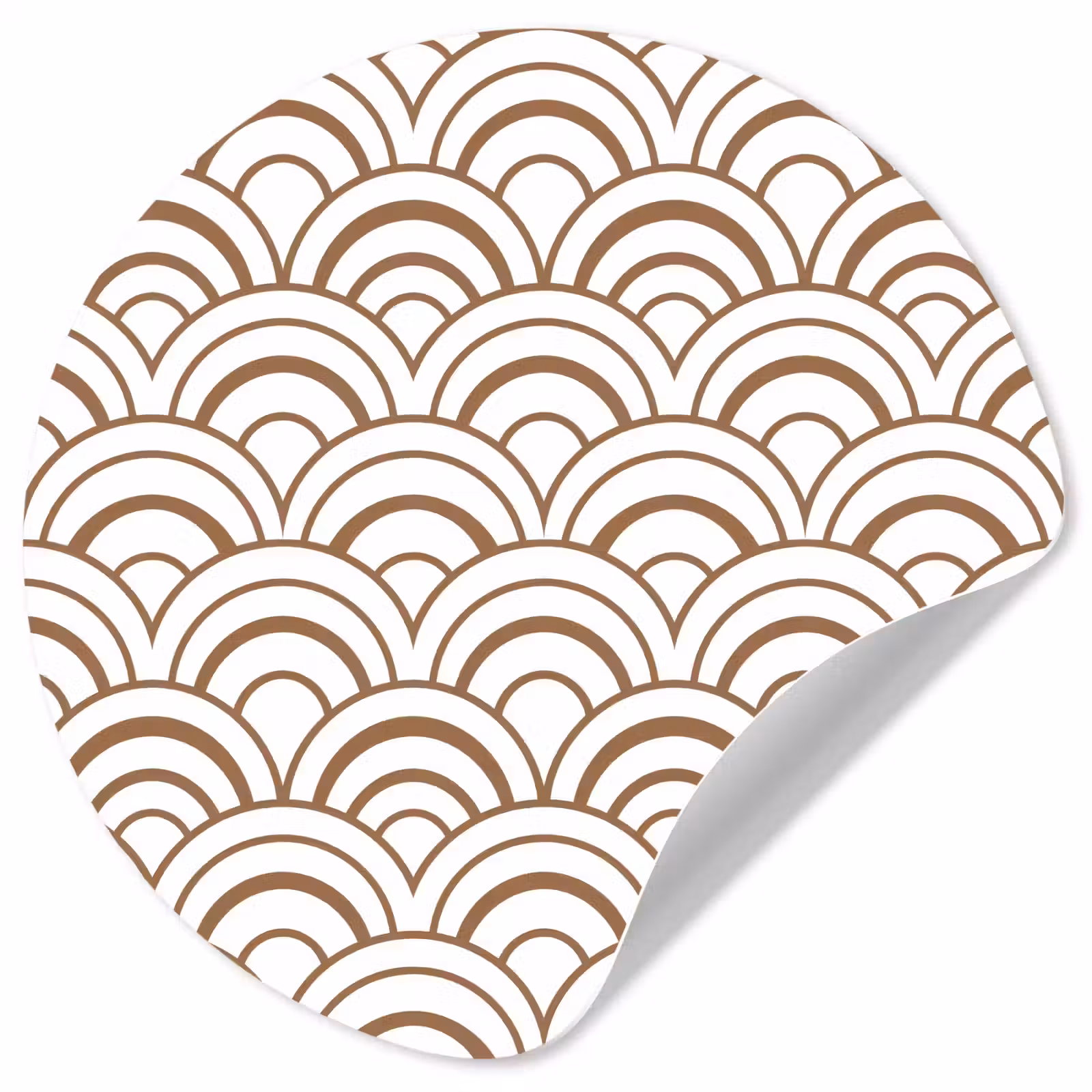 Behangcirkel - Klassiek - Motief - Terracotta — 1
