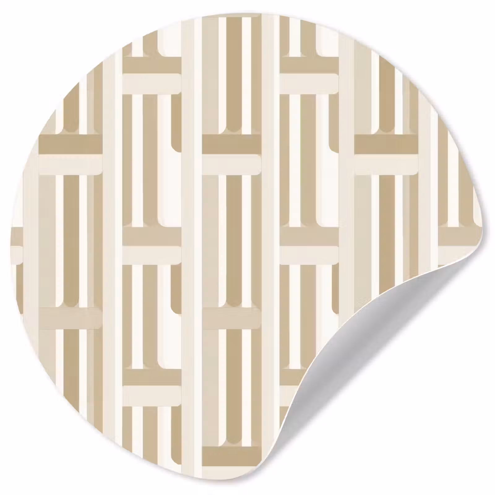 Behangcirkel - Modern - Geometrisch - Beige — 1