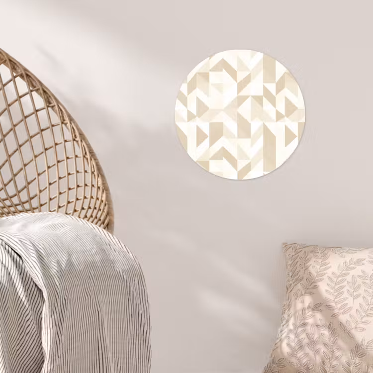 Behangcirkel - Modern - Abstract - Beige — 5