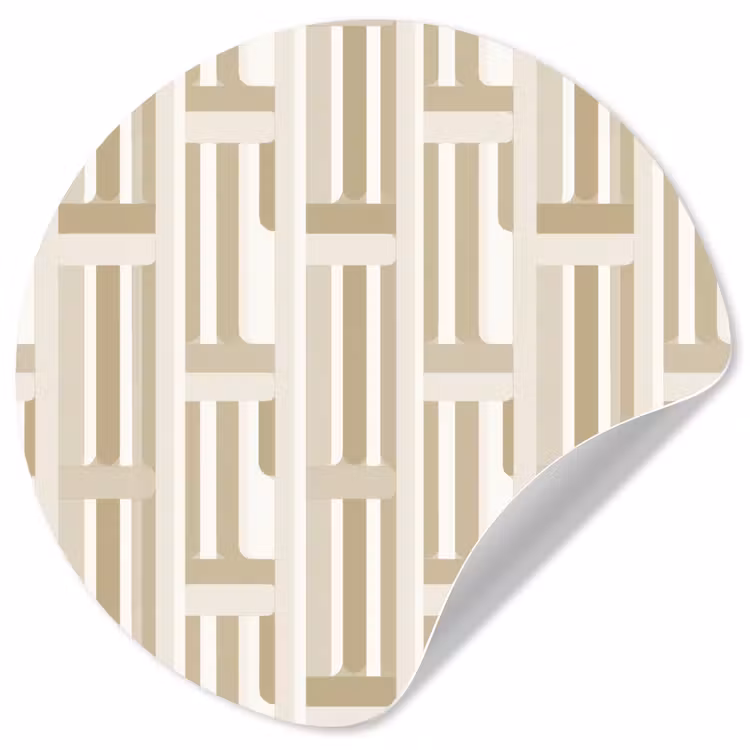 Behangcirkel - Modern - Geometrisch - Beige — 1