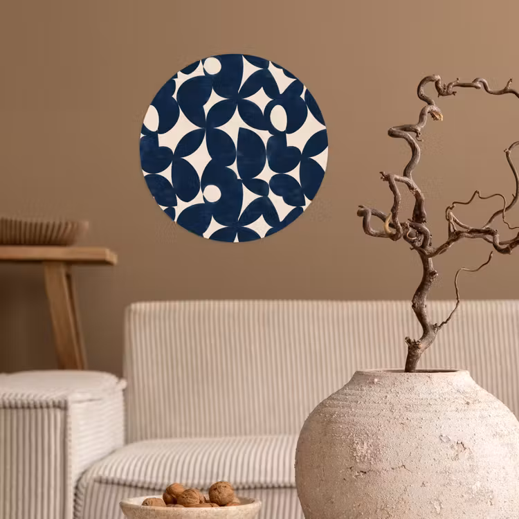 Behangcirkel - Modern - Geometrisch - Blauw — 2
