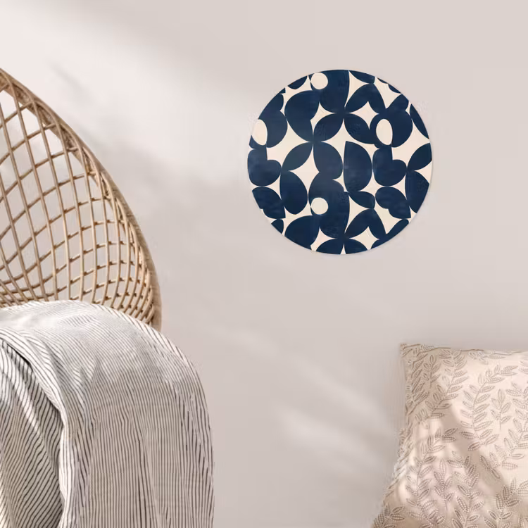 Behangcirkel - Modern - Geometrisch - Blauw — 5