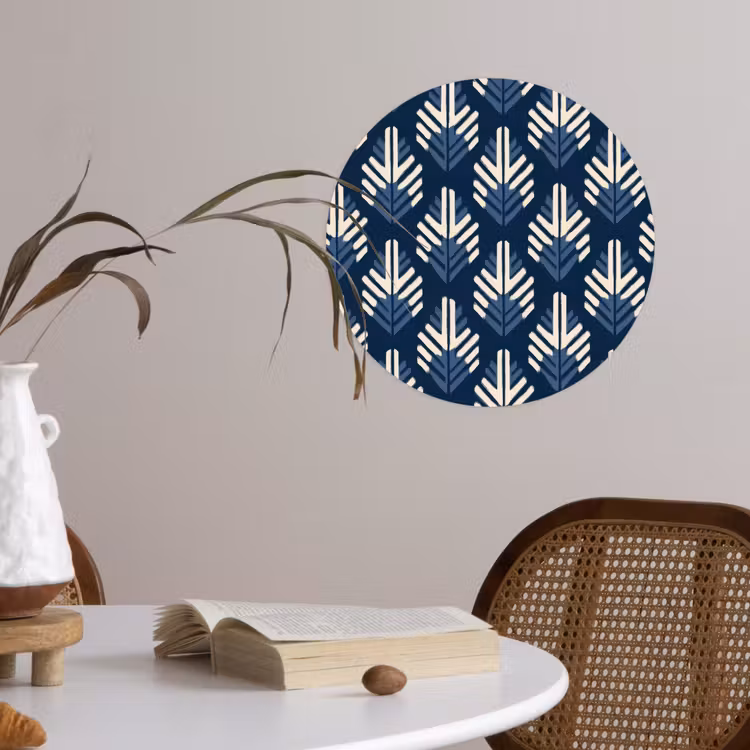 Behangcirkel - Modern - Patroon - Blauw — 4