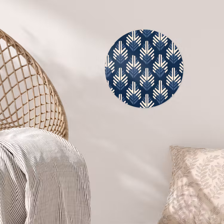 Behangcirkel - Modern - Patroon - Blauw — 5