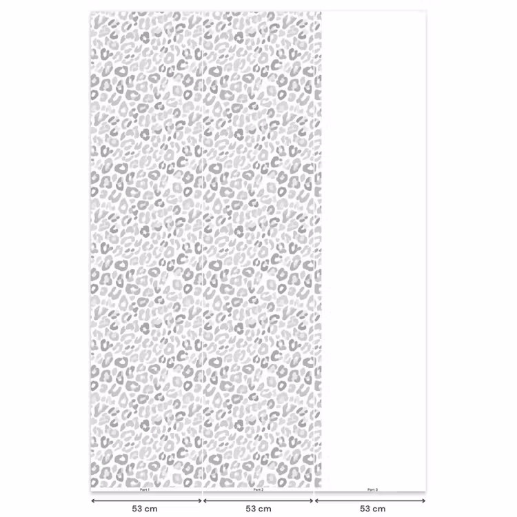 Behang - Luipaard - Motief - Grijs — 6