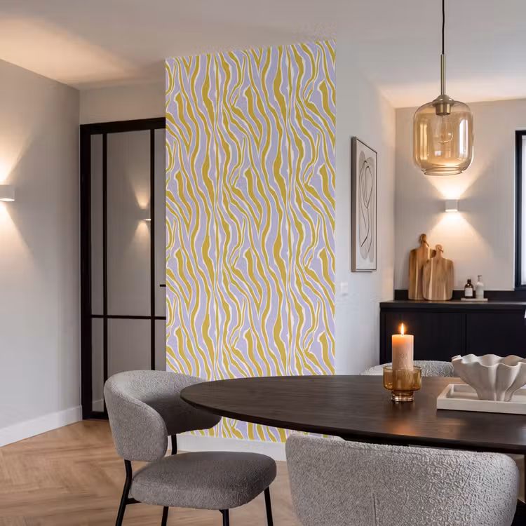 Behang - Zebra - Modern - Meerkleurig — 5