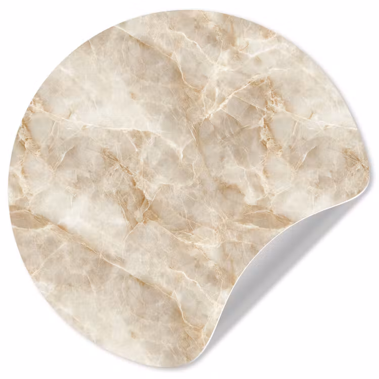 Behangcirkel - Lichtbeige - Onyx - Subtiel — 1