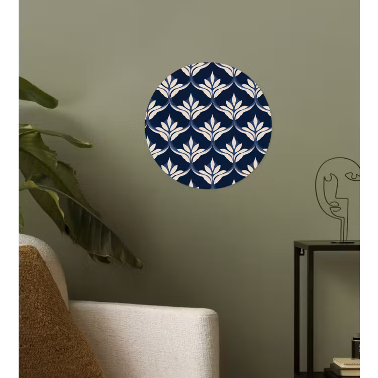 Behangcirkel - Modern - Ontwerp - Blauw — 3