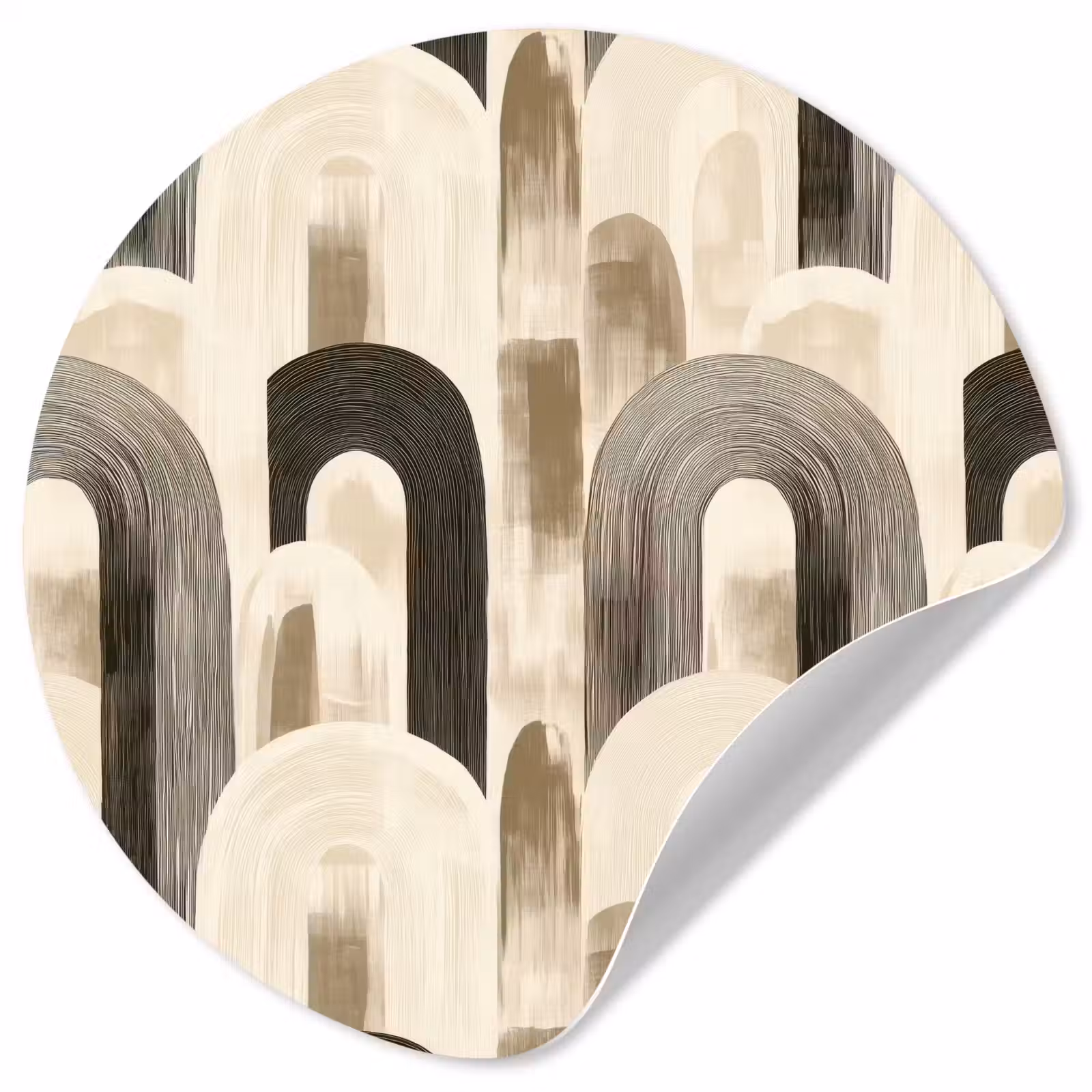 Behangcirkel - Abstract - Patroon - Bogen — 1