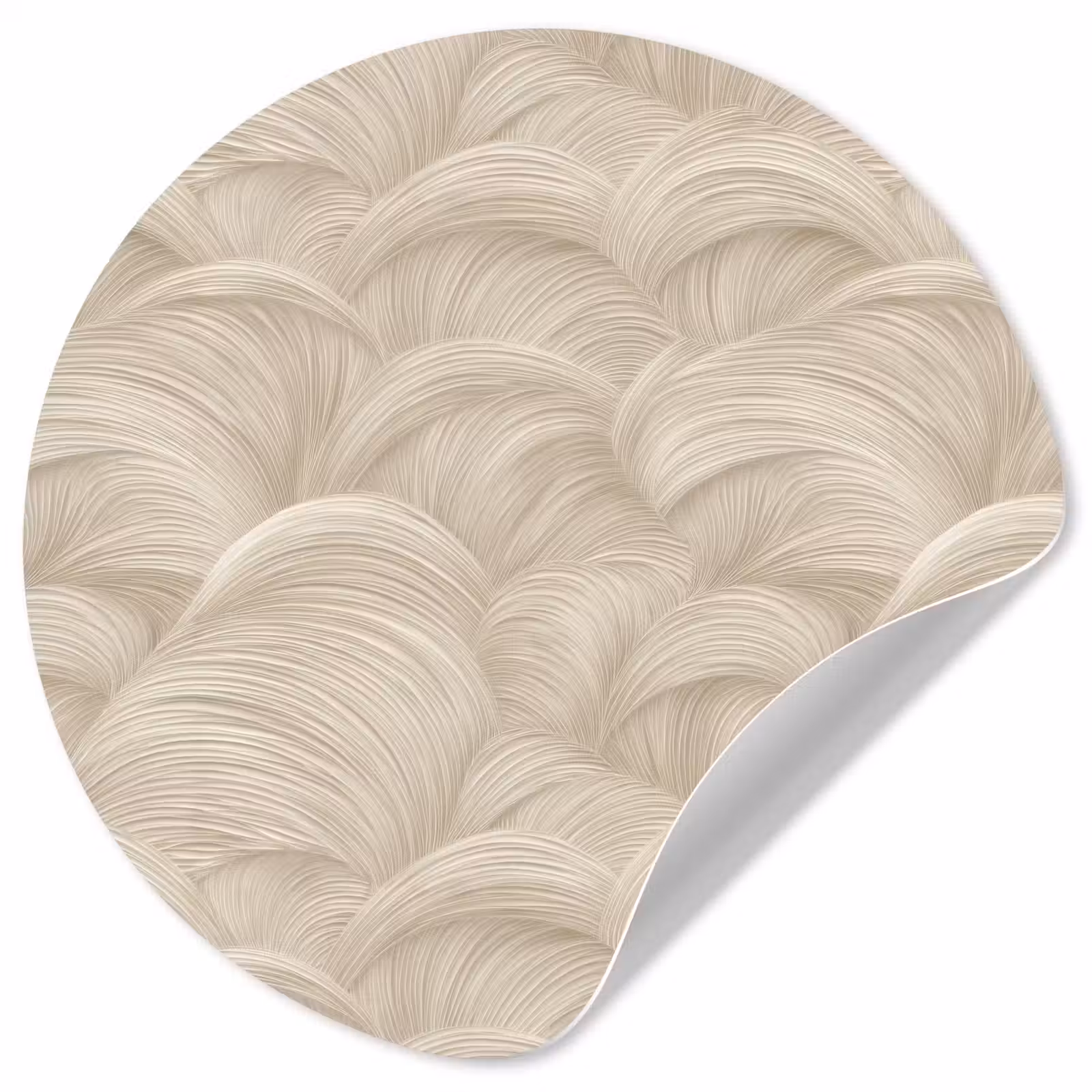 Behangcirkel - Bogen - Patroon - Beige — 1