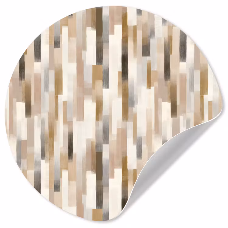 Behangcirkel - Abstract - Patroon - Kwaststreken — 1
