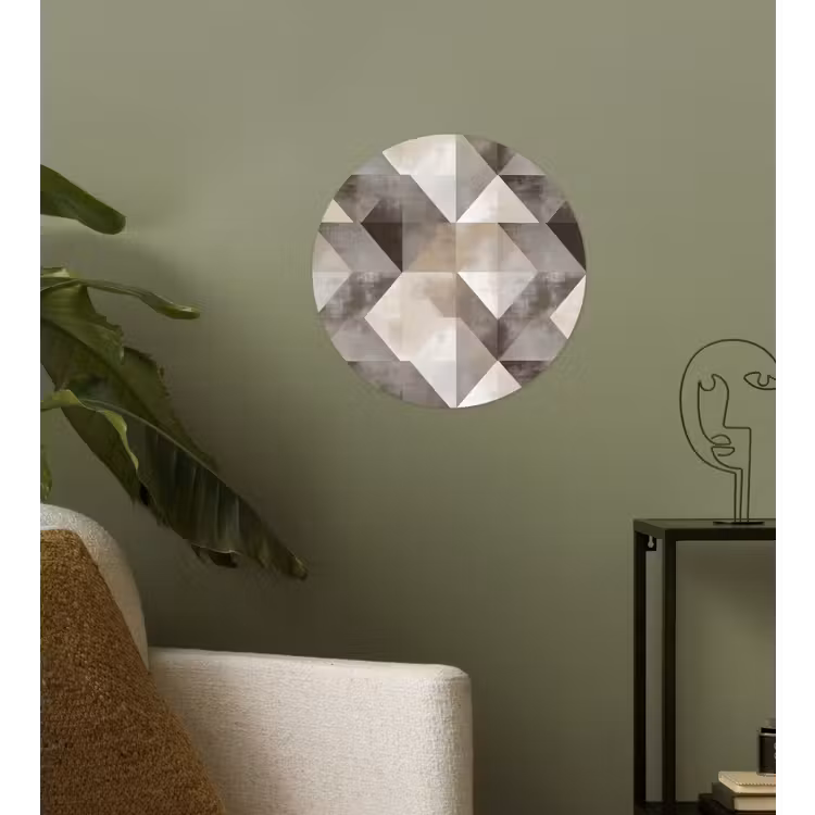 Behangcirkel - Geometrisch - Motief - Aardetinten — 3