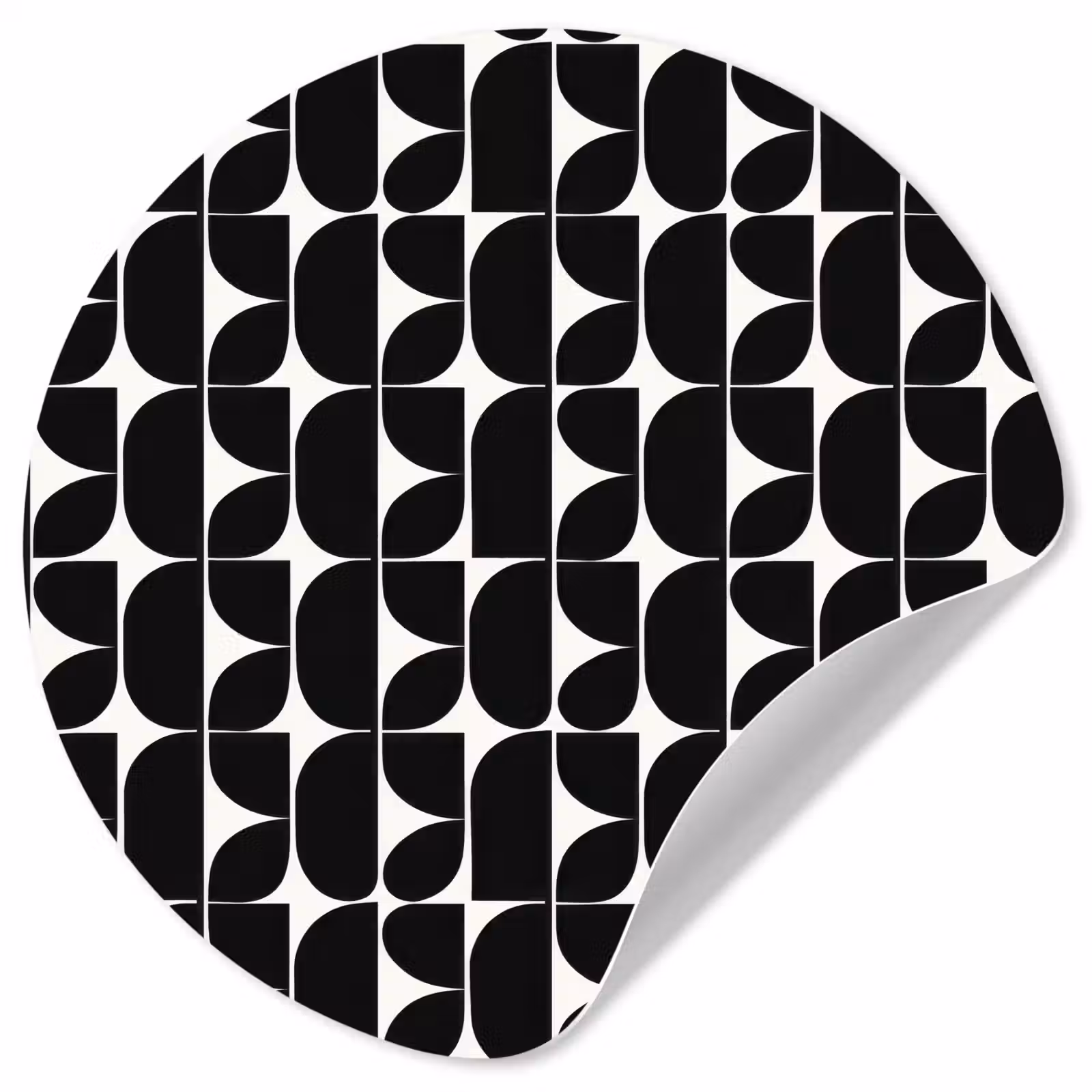 Behangcirkel - Modern - Geometrisch - Zwart — 1
