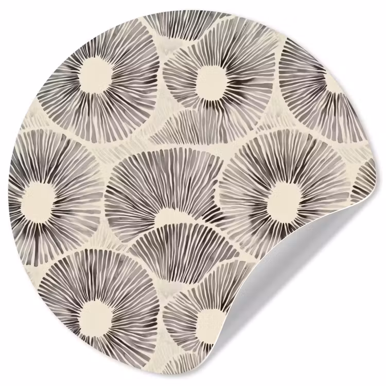 Behangcirkel - Cirkels - Patroon - Zwart — 1