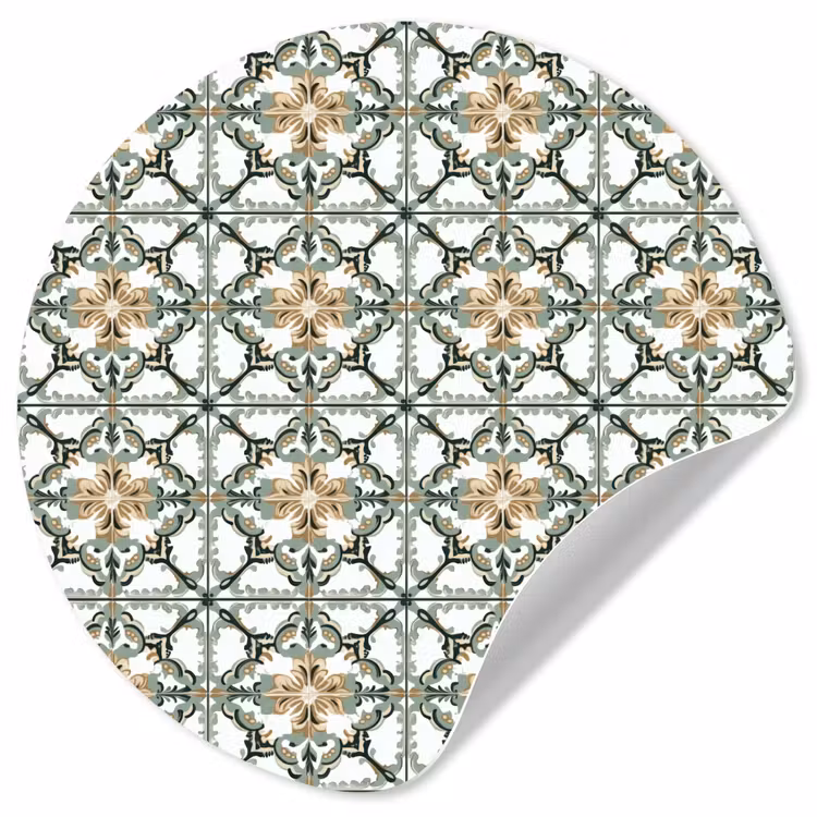 Behangcirkel - Floraal - Verweerd - Keurrijk — 1