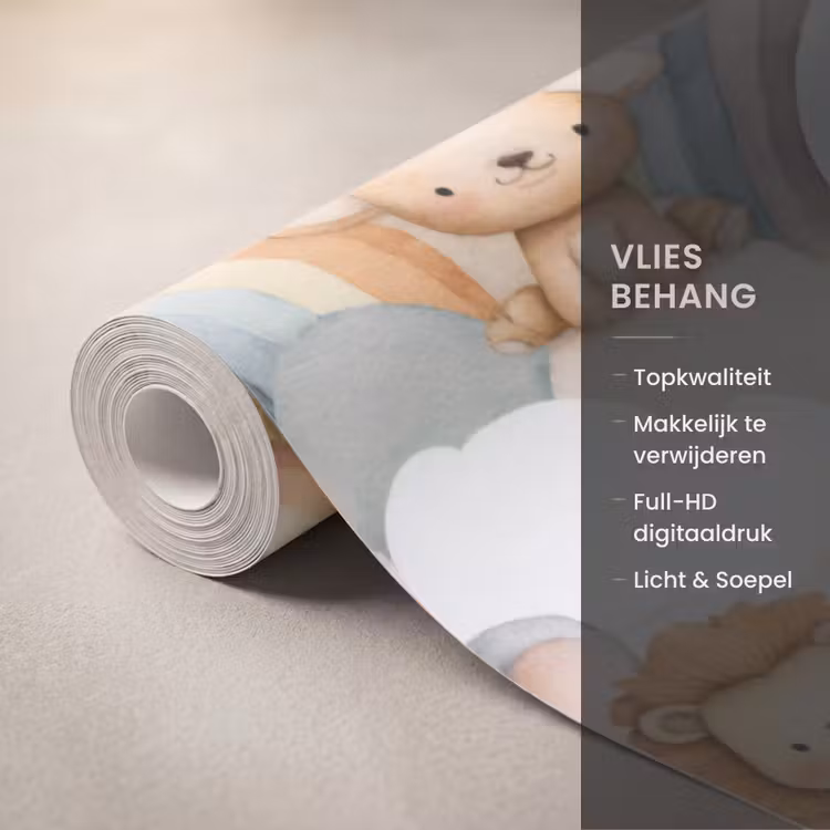 Behang - Safari - Regenboog - Kleurrijk — 3