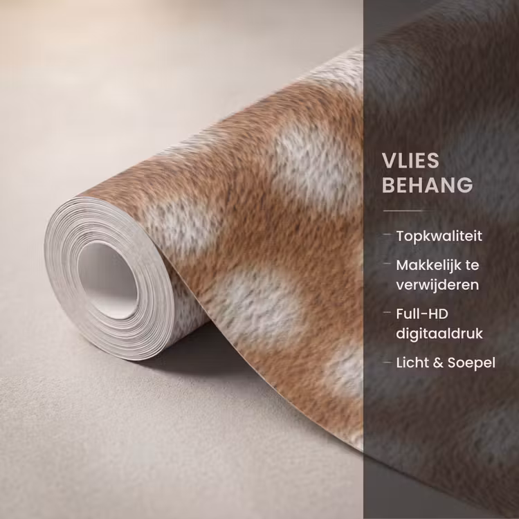 Behang - Hert - Bruin - Vacht — 3