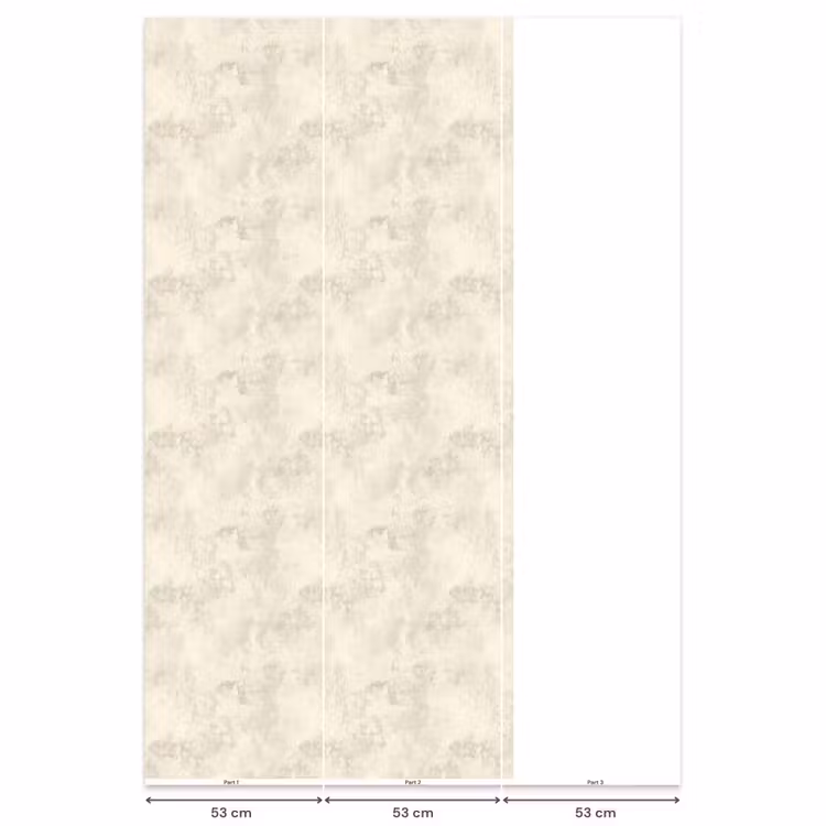 Behang - Patroon - Organisch - Beige — 6
