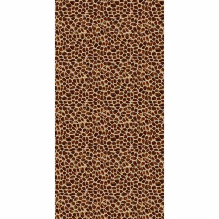 Behang - Schildpad - Bruin - Patroon — 2