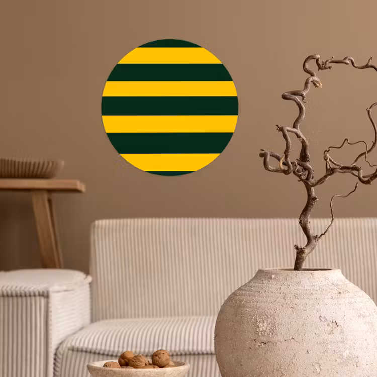 Behangcirkel - Klassiek - Strepen - Groen — 2