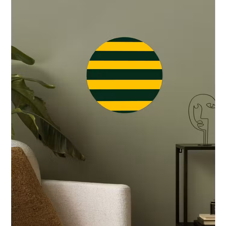 Behangcirkel - Klassiek - Strepen - Groen — 3