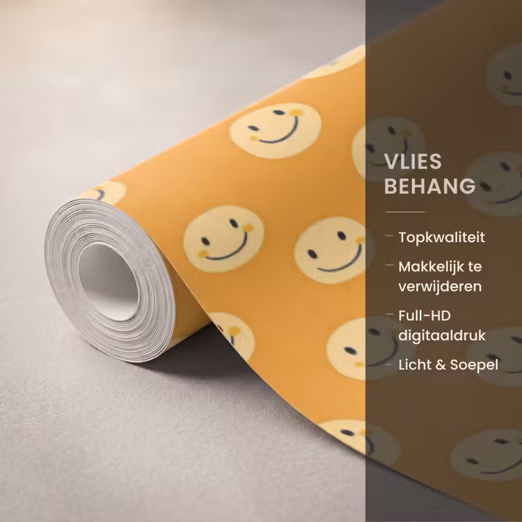 Behang - Smileys - Retro - Heel — 3