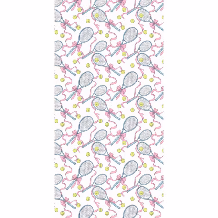 Behang - Tennis - Strikken - Kleurrijk — 2