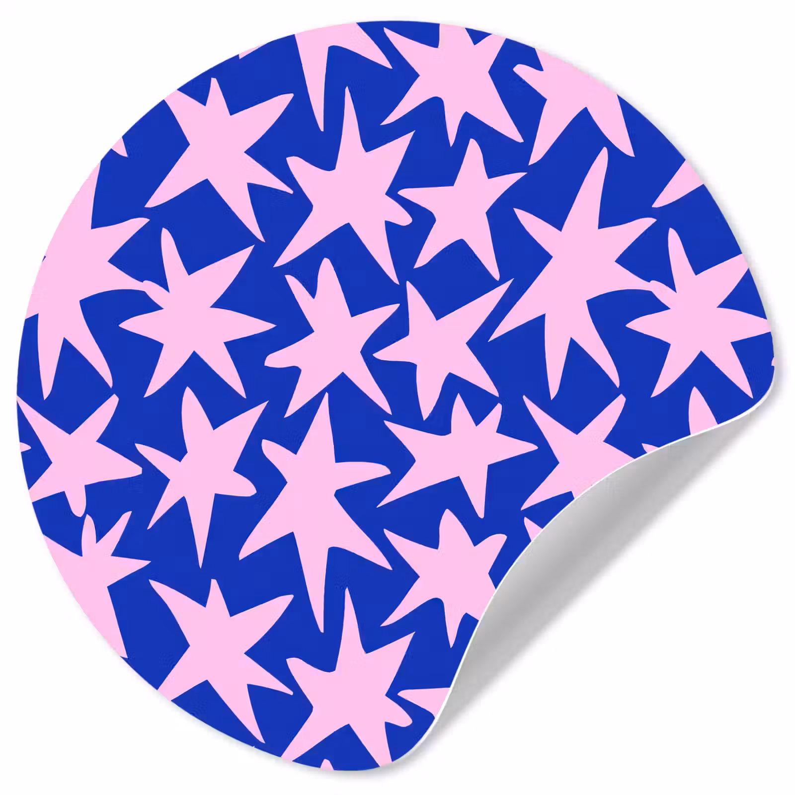 Behangcirkel - Modern - Sterren - Blauw — 1