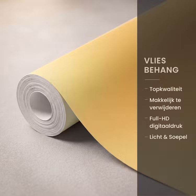 Behang - Zonnebloem - Close up - Geel - Quote — 3
