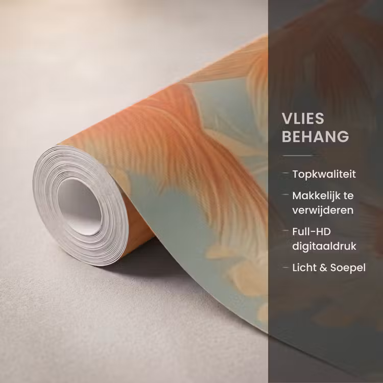 Behang - Goudvissen - Oranje - Vrouw - Blond — 3