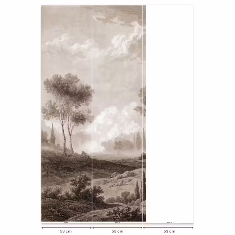 Behang - Klassiek - Landschap - Neutraal — 6